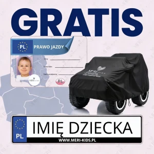 Merikids - gratis do kazdego zamowienia - prawo jazdy - pokrowiec - tablice rejestracyjne .webp