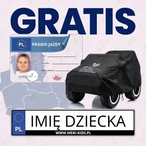 Merikids - gratis do kazdego zamowienia - prawo jazdy - pokrowiec - tablice rejestracyjne .webp
