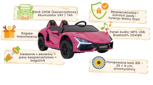 Lamborghini Revuelto XL STRONG - Różówy - Charakterystyka.webp