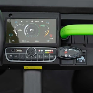 Zielony elektryczny samochód dla dzieci Farmer Truck Speed 900.webp