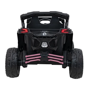 Buggy dla dziecka - ATV CAN-AM - Maverick - Różowy Dla Dziewczynk - widok  tyłu 2.webp