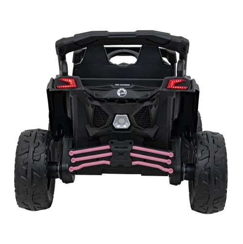 Buggy dla dziecka - ATV CAN-AM - Maverick - Różowy Dla Dziewczynk - widok  tyłu 2.webp