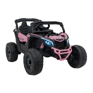 Buggy dla dziecka - ATV CAN-AM - Maverick - Różowy Dla Dziewczynk - widok z drugiego boku.webp