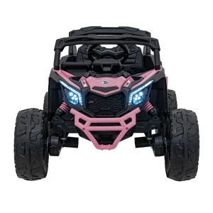 Buggy dla dziecka - ATV CAN-AM - Maverick - Różowy Dla Dziewczynk - widok z przodu .webp