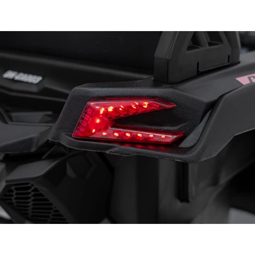 Buggy dla dziecka - ATV CAN-AM - Maverick - Różowy Dla Dziewczynk - tylne światła LED.webp