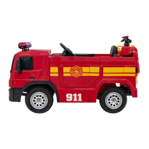 Straż pożarna dla dzieci na akumulator - widok od boku.webp