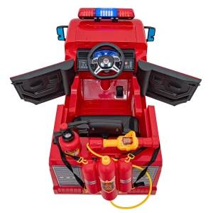 Straż pożarna dla dzieci na akumulator - widok z góry.webp