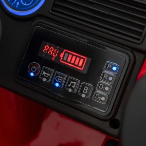 Straż pożarna dla dzieci na akumulator - panel sterowania.webp