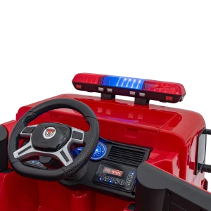 Straż pożarna dla dzieci na akumulator - kierownica.webp