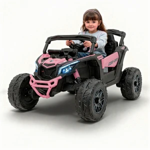 Can AM Maverick z dziewczynką - kolor różowy.webp