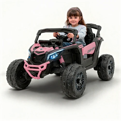 Can AM Maverick z dziewczynką - kolor różowy.webp