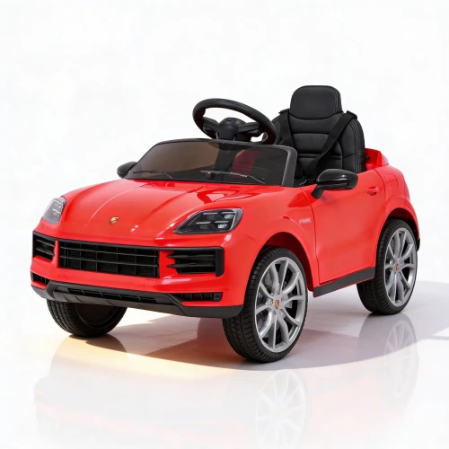 Porsche Cayenne Czerwone - autko na akumulator dla małych dzieci.webp
