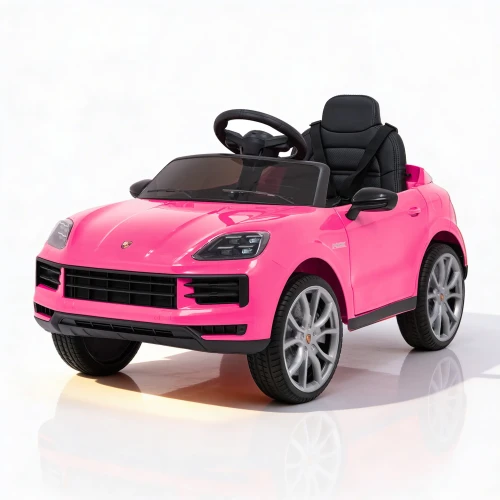 Porsche Cayenne Dla Dziewczynki - samochód elektryczny różówy.webp