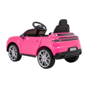 Porsche Cayenne Dla Dziewczynki - z tyłu - Kolor Różowy.webp