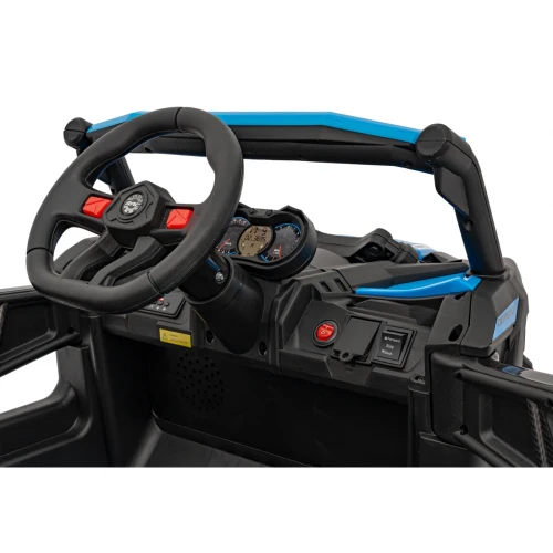 Buggy UTV Racing 4x4 - Autko na Akumulator - ATV Defend 4x4 kierownica.webp
