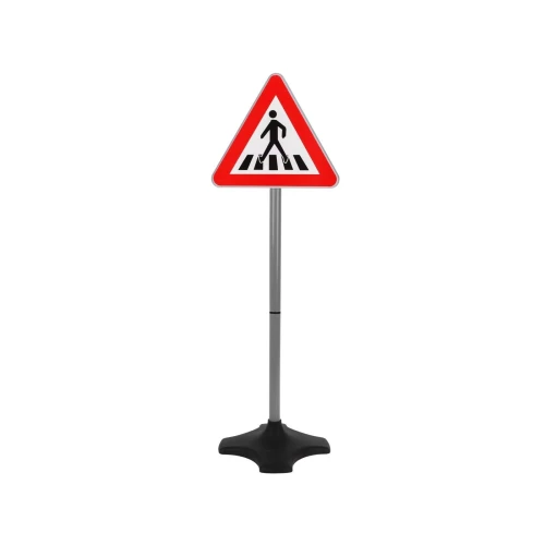 Znak drogowy przejście dla pieszych dla dzieci do zabawy w drogę.webp