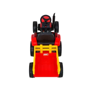 Czerwony traktorek BLOW dla najmłodszych - widok z góry.webp