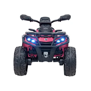 Quad-Elektryczny-Dla-Dziewczynek-Can-Am-Outlander-ATV-Różowy-widok-przód-LED.webp
