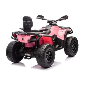 Quad-Elektryczny-Dla-Dziewczynek-Can-Am-Outlander-ATV-Różowy-z tyłu.webp