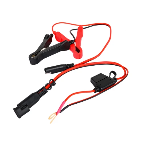 Ładowarka Mikroprocesorowa 12V24V z LCD - przewody.webp