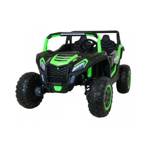 Buggy na Akumulator - UTV Racing A032 4x4 - 24V/7Ah 4x200W ATV - Kolor Zielony - GIGANTEK XXL