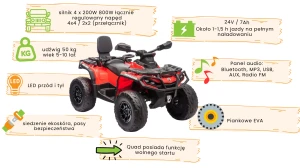 Can-Am Outlander czerwony - charakterystyka.webp