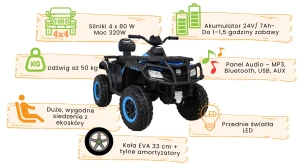 Duży quad niebieski - dla dużych dzieci.webp