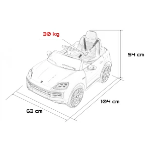 pojazd-porsche-cayenne-dla-dzieci-bialy-wymiary.webp