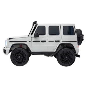 Biały-mercedes-benz-g63-amg-xxl-na-akumulator-z-licencja-widok-lewa-strona.webp