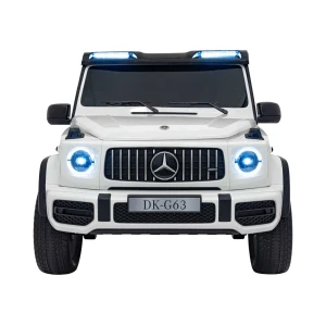 Biały-mercedes-benz-g63-amg-xxl-na-akumulator-z-licencja-widok-przod.webp