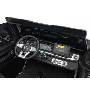 Autko-na-akumulator-dla-dzieci-mercedes-benz-g63-amg-xxl-czarny-deska-rozdzielcza.webp