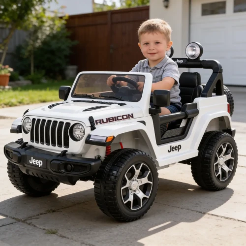 Bialy-samochod-akumulatorowy-dla-dzieci-Jeep-Wrangler-Rubicon-na-podjezdzie.webp