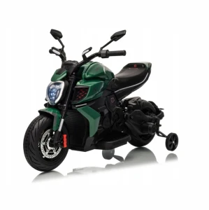Motocykl Dla Dzieci - Bentley x Ducati Diavel V4 2x35W 12V 7Ah XMX656 - Zielony.webp