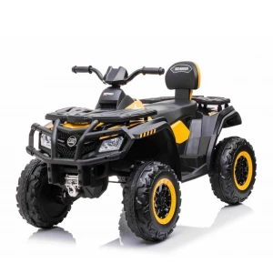 Duży Quad Elektryczny dla Dzieci - XT-SPEED S615 4x80W 24V/7Ah - Napęd 4x4  - Kolor Żółty- TADZIO