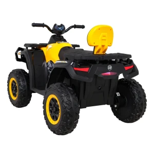 Quad xt-speed żółty dla 3 latka - Tadzio - merikids - tył.webp