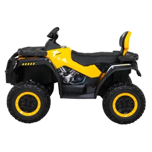 Quad xt-speed żółty dla 3 latka - Tadzio - merikids - widok z boku.webp