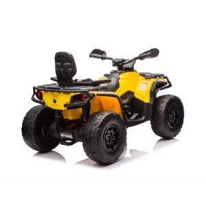 Quad-dla-5-latka-Can-Am-Outlander-ATV-Zolty-widok-tyl.webp