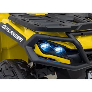 Quad-dla-5-latka-Can-Am-Outlander-ATV-Zolty-swiatla led.webp