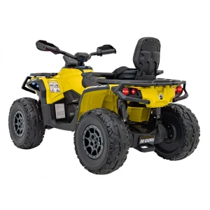 Quad-dla-5-latka-Can-Am-Outlander-ATV-Zolty-widok z tylu .webp