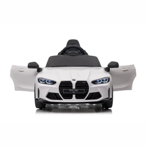 Mocne BMW M4 Dla Dzieci z Licencją 12V 14Ah, 2x45W, SX2418 - Biały - front.webp