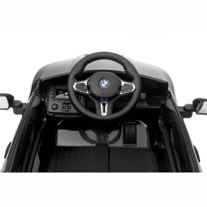 Mocne BMW M4 Dla Dzieci z Licencją 12V 14Ah, 2x45W, SX2418 - Czarny - kokpit kierowcy.webp