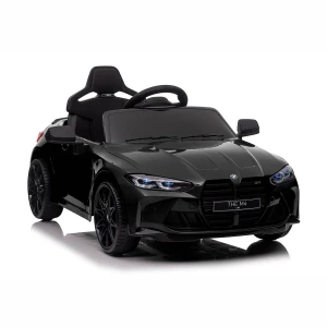Mocne BMW M4 Dla Dzieci z Licencją 12V 14Ah, 2x45W, SX2418 - Czarny - przod swiatla led.webp