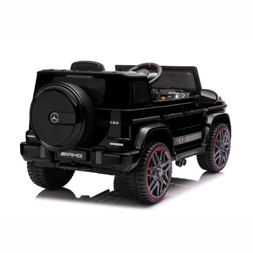 Mercedes AMG G63 z Licencją 4x4, 4x30W 12V 7Ah - Czarny - widok z tylu.webp