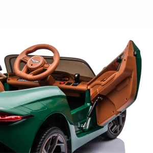 Bentley Bacalar JE1008 - na akumulator - kolor zielony - otwarte drzwi.webp