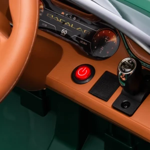 Bentley Bacalar JE1008 - na akumulator - kolor zielony - przycisk start.webp