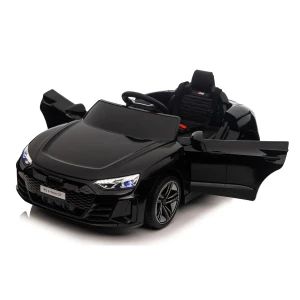 Pojazd_Audi_RS_E-Trone_GT_czarny_dla_dzieci_lewy_przod_otarte_drzwi.webp