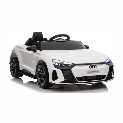 Audi RS E-Tron GT Dla Dzieci - 4x30W, 12-7Ah 4x4 QLS6888 - Kolor Biały - merikids.webp