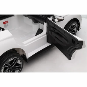 Audi RS E-Tron GT Dla Dzieci - 4x30W, 12-7Ah 4x4 QLS6888 - Kolor Biały - otwarte drzwi.webp