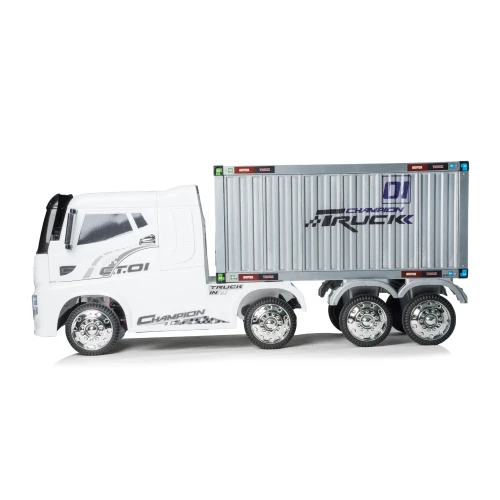 Pojazd-container-truck-JJ2011-bialy-naczepa-ciezarowka-dla-dzieci-bok.webp