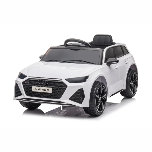 Elektryczne Audi RS6 Dla Dzieci - 4x30W, 12V/7Ah - Kolor Biały